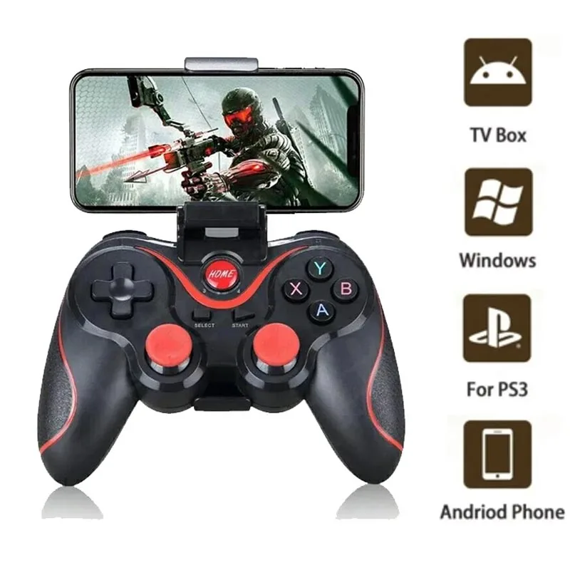 בקר משחק אלחוטי Terios T3 - גיימפד PC, PS3, סלולר