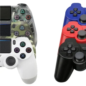 בקר משחק אלחוטי ל-PS4,PS3 - בלוטות' ורטט