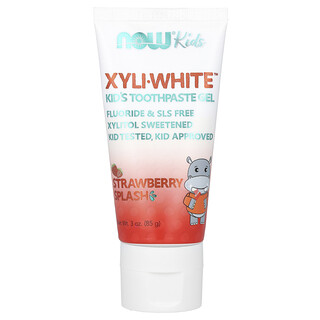 ג'ל שיניים לילדים XyliWhite - תות שדה - NOW Foods