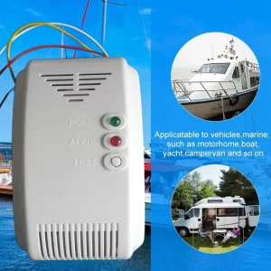 גלאי גז פרופאן בוטאן 12V - חיישן אזעקה לרכב