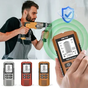 גלאי מתכות W-710 מקצועי לקיר - איתור צנרת ומסמרים
