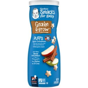 גרבר פאף תפוח קינמון - חטיף דגנים לתינוקות 8+