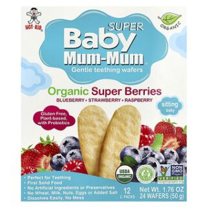 וופלים לתינוקות, Baby Mum-Mum סופר ברי 12 יח׳