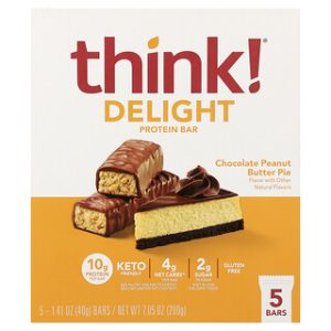 חטיף חלבון Delight - טעם עוגת חמאת בוטנים 5 יחידות