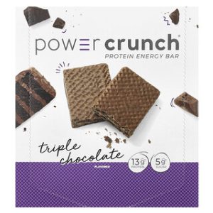 חטיף חלבון Power Crunch® טריפל שוקולד - 12 יחידות