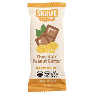 חטיף חלבון Skout Organic - חמאת בוטנים שוקולד