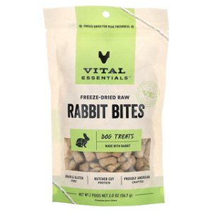 חטיפי ארנבת גולמיים קפואים - Vital Essentials, 56.7 גרם