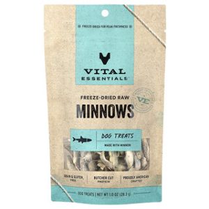 חטיפי כלבים Vital Essentials - מינוו, 28.3 גרם - מזון גולמי