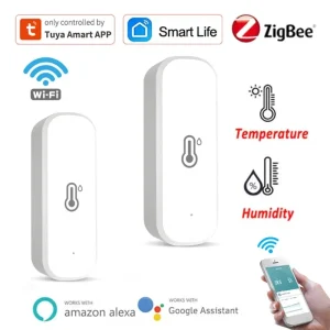 חיישן טמפרטורה ולחות Zigbee Tuya - שליטה מרחוק