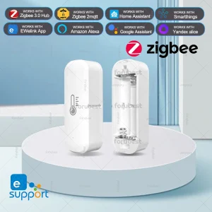 חיישן טמפרטורה ולחות Zigbee - ניטור מרחוק חכם