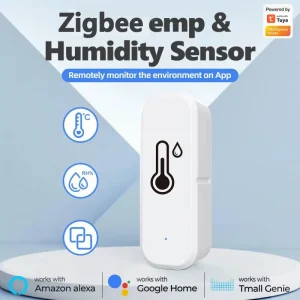 חיישן טמפרטורה ולחות חכם Tuya Zigbee - שליטה מרחוק