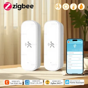 חיישן תנועה חכם Tuya Zigbee - מכ,ם MmWave + תאורה