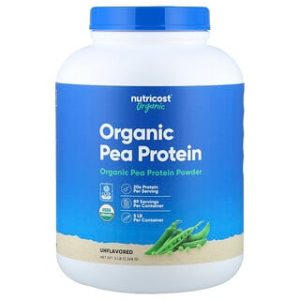 חלבון אפונה אורגני Nutricost - 2.26 ק"ג - ללא טעם