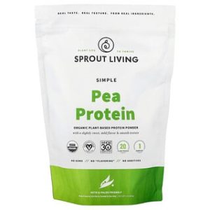 חלבון אפונה סמפל - Sprout Living - 454 גרם