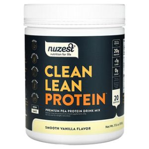 חלבון טבעוני Nuzest - Smooth Vanilla - 500 גרם