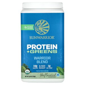 חלבון טבעוני Sunwarrior Warrior Blend - ללא טעם - 750 גרם