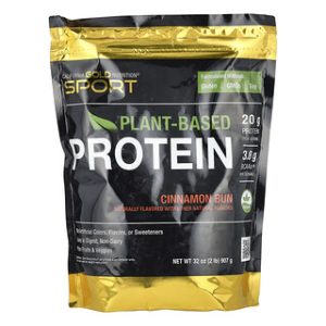 חלבון טבעוני קינמון-באן , California Gold Nutrition
