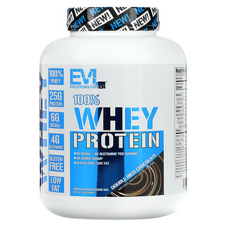 חלבון מי גבינה 100% Double Rich Chocolate - EVL 5lb