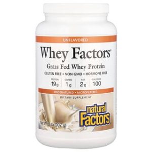 חלבון מי גבינה Grass Fed 2 ליברות - Natural Factors