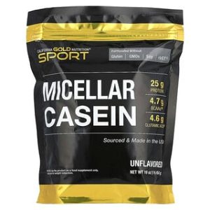 חלבון מיצלרי קזאין - California Gold Nutrition - 454 גרם