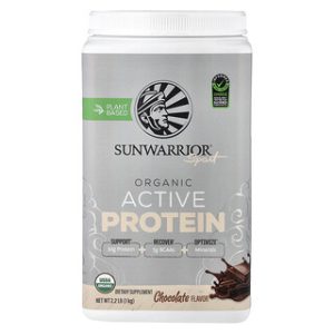 חלבון ספורט אורגני שוקולד Sunwarrior - 1 ק"ג