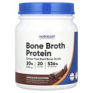חלבון ציר עצמות Nutricost - שוקולד - 536 גרם