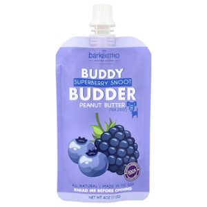 חמאת בוטנים לכלבים Buddy Budder - 113 גרם - Bark Bistro