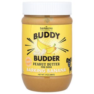 חמאת בוטנים לכלבים Buddy Budder - 480 גרם Bark Bistro
