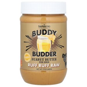 חמאת בוטנים לכלבים - Buddy Budder 480 גרם Bark Bistro