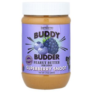חמאת בוטנים לכלבים Buddy Budder - 480 גרם - Bark Bistro