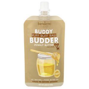 חמאת בוטנים לכלבים Buddy Budder 4oz Bark Bistro