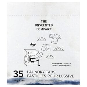 טבליות כביסה The Unscented Company - 35 יח' - 700 גרם