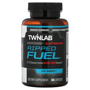 טבליית Twinlab Ripped Fuel Extreme- שורף שומן 60 כמוסות