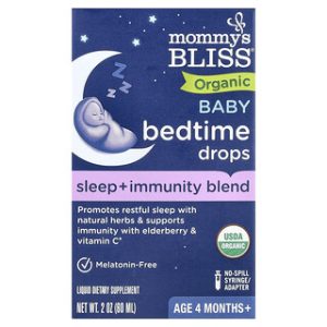 טיפות שינה אורגניות לתינוקות - Mommys Bliss - 4m+