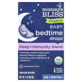 טיפות שינה אורגניות לתינוקות - Mommys Bliss - 4m+