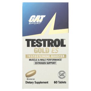 טסטוסטרון בוסטר Testrol Gold ES - 60 טבליות - GAT