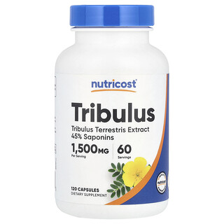 טריבולוס Nutricost - 120 כמוסות 750 מ"ג - לחיזוק