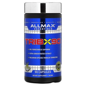 טריבוס ALLMAX TribX90 750 מ"ג - 90 כמוסות - תוסף תזונה