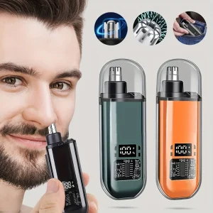 טרימר אף ואוזן חשמלי - גברים, USB נייד