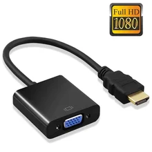 כבל HDMI ל-VGA עם אודיו - ממיר HD 1080P