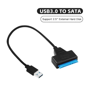 כבל USB 3.0 ל-SATA - חיבור לדיסק קשיח חיצוני