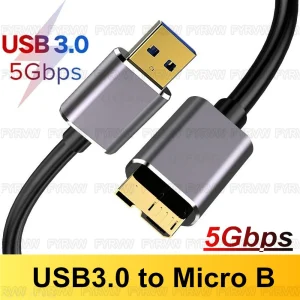 כבל USB Micro B לדיסק קשיח - מהיר ואמין ל-Samsung