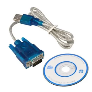 כבל USB ל-RS232 DB9 - ממיר איכותי 80 ס,מ
