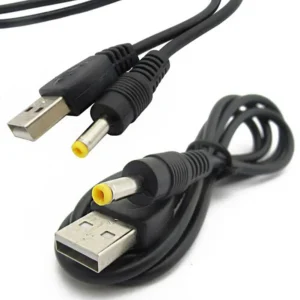 כבל טעינה USB 80 ס,מ ל-PSP - טעינה מהירה 4.0x1.7