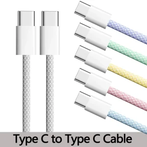 כבל טעינה מהיר Type-C ל-Type-C - 60W לאייפון ושאר
