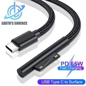 כבל טעינה מהיר USB-C ל-Surface Pro - 65W