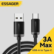 כבל טעינה מהירה Type C Essager 3A - לאייפון, סמסונג