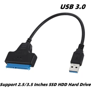 כבל מתאם SATA ל-USB 3.0 - לדיסק קשיח SSD,HDD
