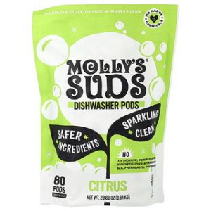 כדורי מדיח כלים סיטרוס Molly's Suds - 60 יחידות