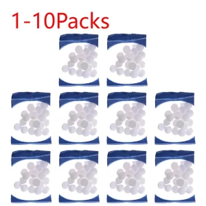 כדורי נפתלין נגד עש- מגרות, חדר שינה, 1-10 יח׳